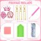 12 Pack Mother’s Day Diamond Painting Keychains, DIY 5D Diamond Art Key Chain Kits for Adults & Kids, Colorful Rhinestone Pendant Crafts for Mom